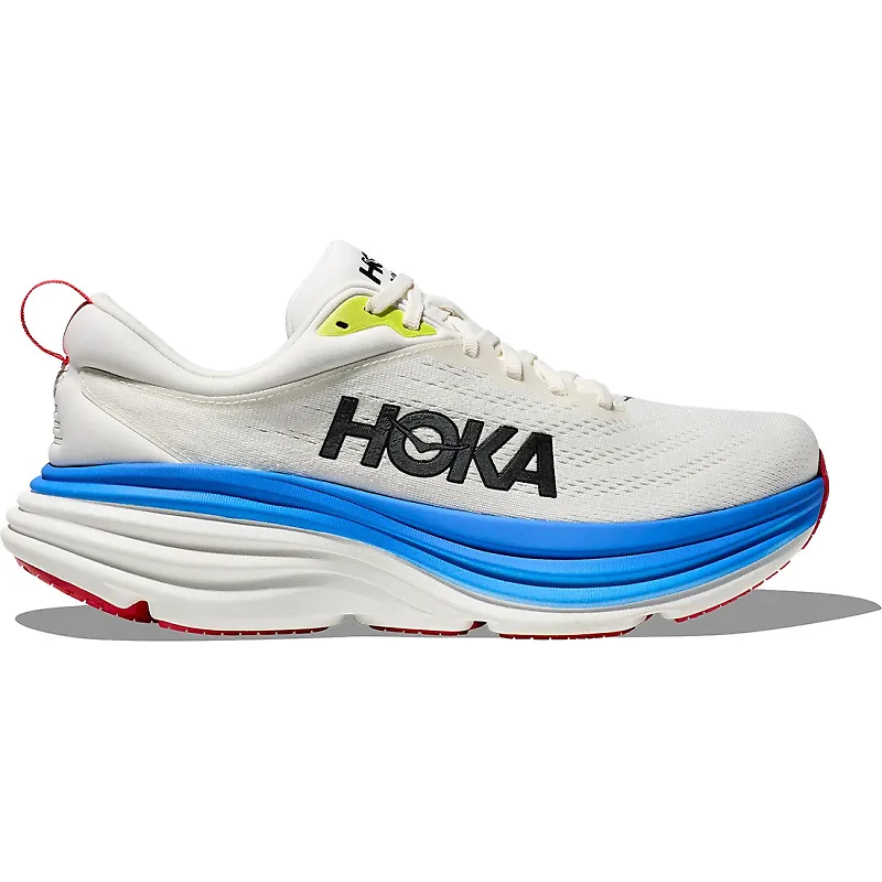 HOKA ホワイト ブルー 厚底 Women's Bondi 7 Max Cushioned Road Running Shoe | HOKA®