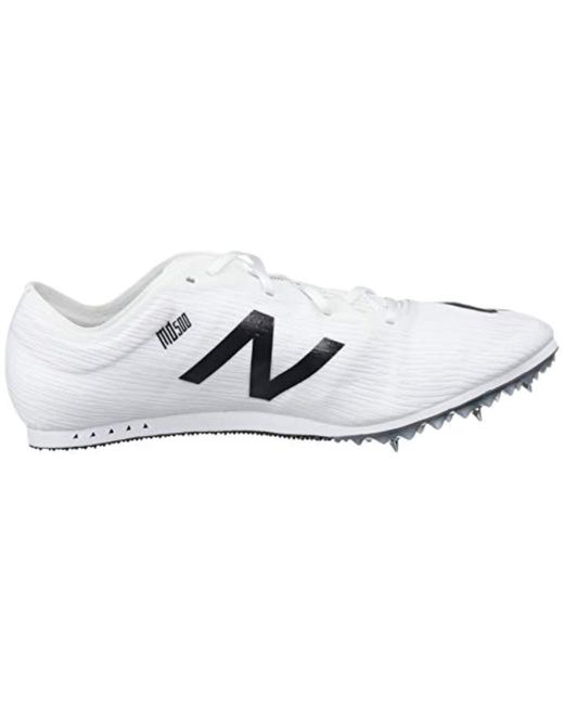 New Balance Unisex MD500v7 White Black Size 6.5