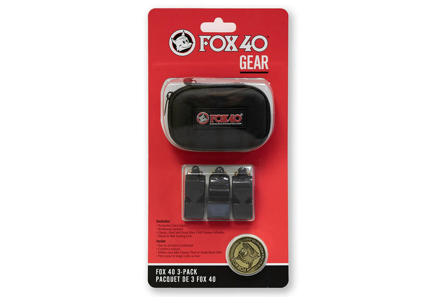 Kwik Goal Fox 40 Whistle 3-Pack