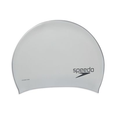 Speedo Solid Silicone Cap-Elastomeric Fit