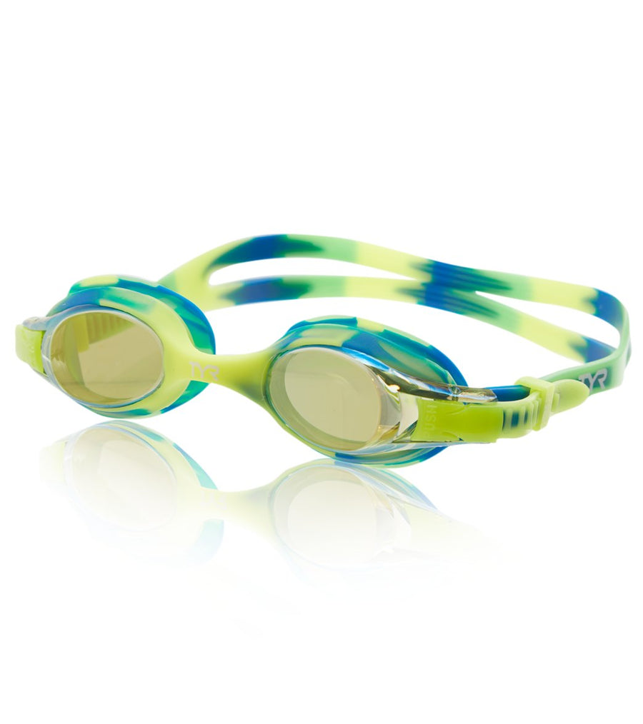 Tyr Kids' Swimple Mirrored Tie-Dye Goggles